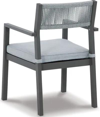 Eden Town - Gray / Light Gray - Arm Chair With Cushion (Set of 2)