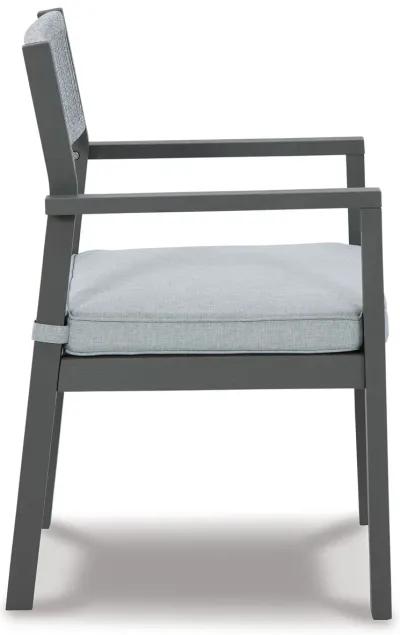 Eden Town - Gray / Light Gray - Arm Chair With Cushion (Set of 2)