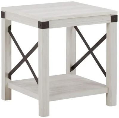 Bayflynn - Whitewash - 3 Pc. - Coffee Table, 2 End Tables