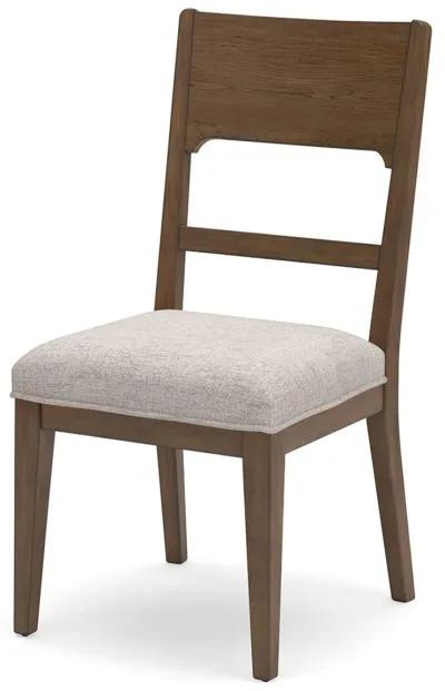 Cabalynn - Oatmeal / Light Brown - Dining Uph Side Chair (Set of 2)