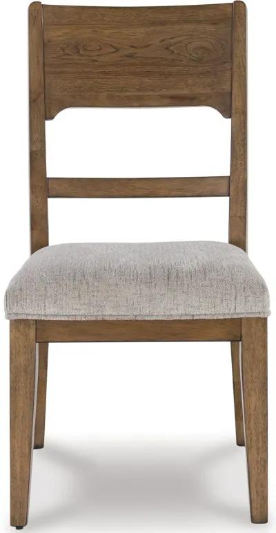 Cabalynn - Oatmeal / Light Brown - Dining Uph Side Chair (Set of 2)