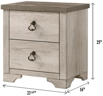 Patterson - Nightstand - Beige