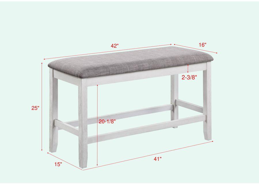 Nina - Counter Height Bench