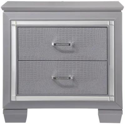 Lillian - Nightstand - Gray