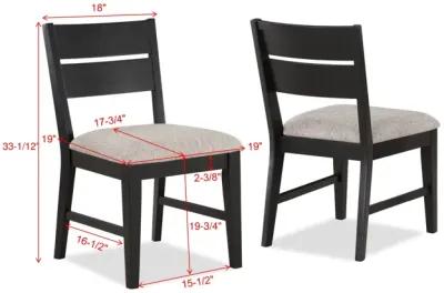 Mathis - Side Chair (Set of 2) - Black