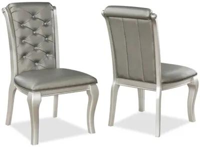 Caldwell - Side Chair (Set of 2) - Silver