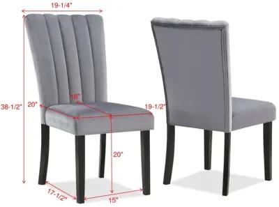 Pascal - Side Chair (Set of 2) - Gray