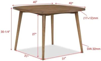 Weldon - Dining Table - Brown