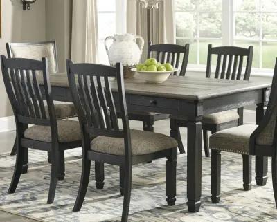 Tyler - Black / Gray - Rectangular Dining Room Table