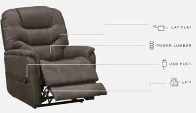 Ballister - Espresso - Power Lift Recliner