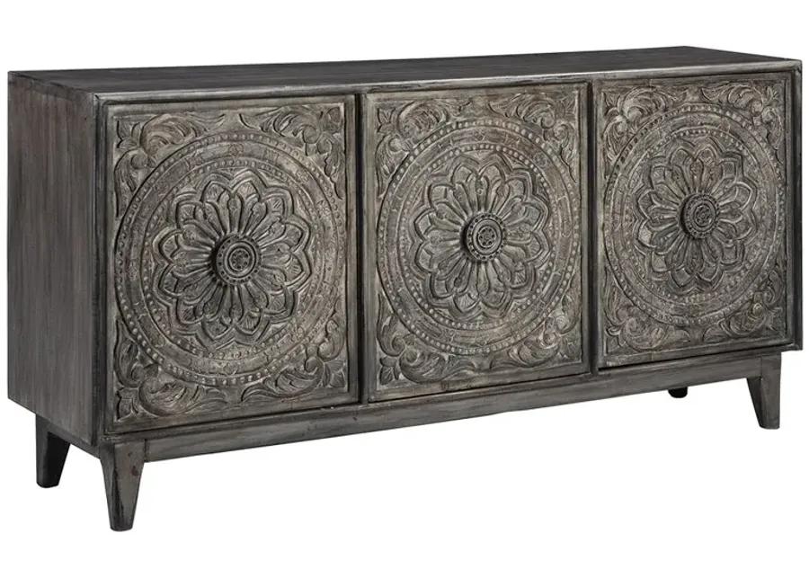 Fair - Dark Brown - Accent Cabinet