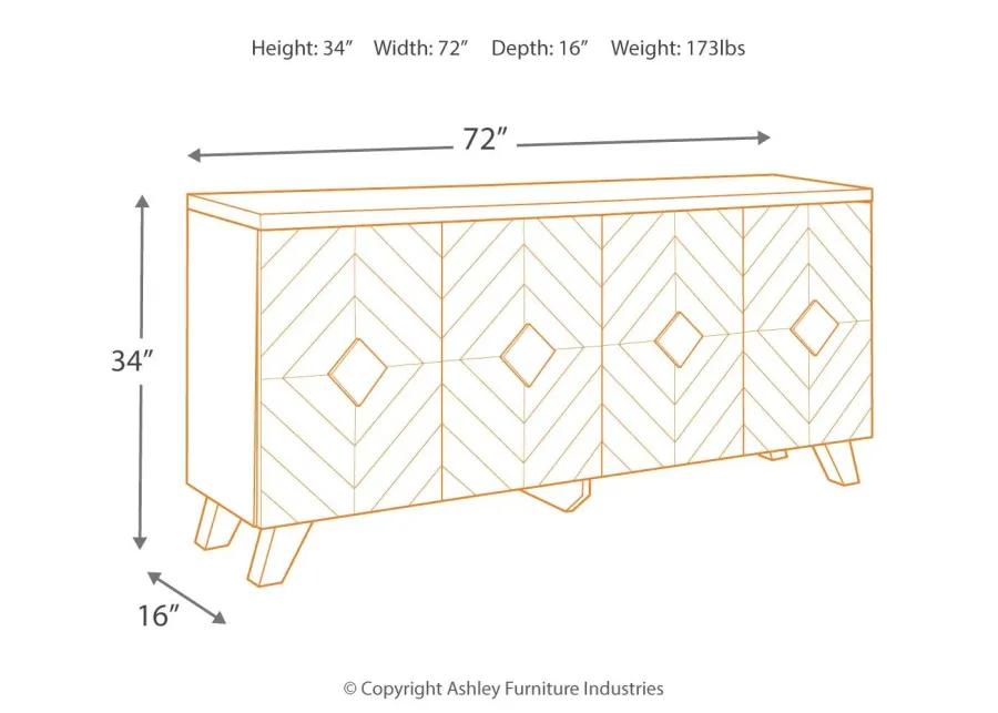 Robin - Brown / Beige - Accent Cabinet