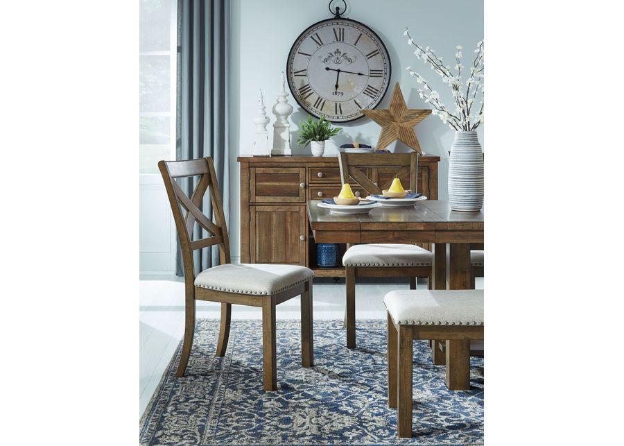 Moriville - Grayish Brown - Rectangular Dining Room Extension Table