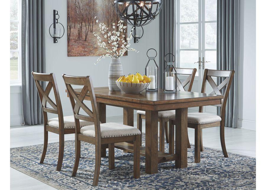 Moriville - Grayish Brown - Rectangular Dining Room Extension Table