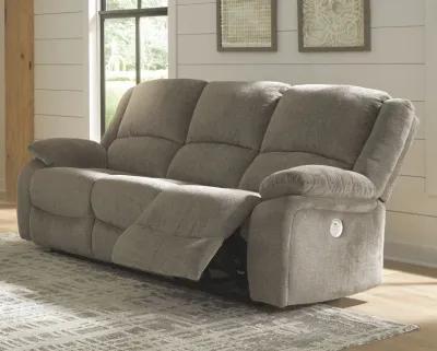 Draycoll - Pewter - Reclining Power Sofa