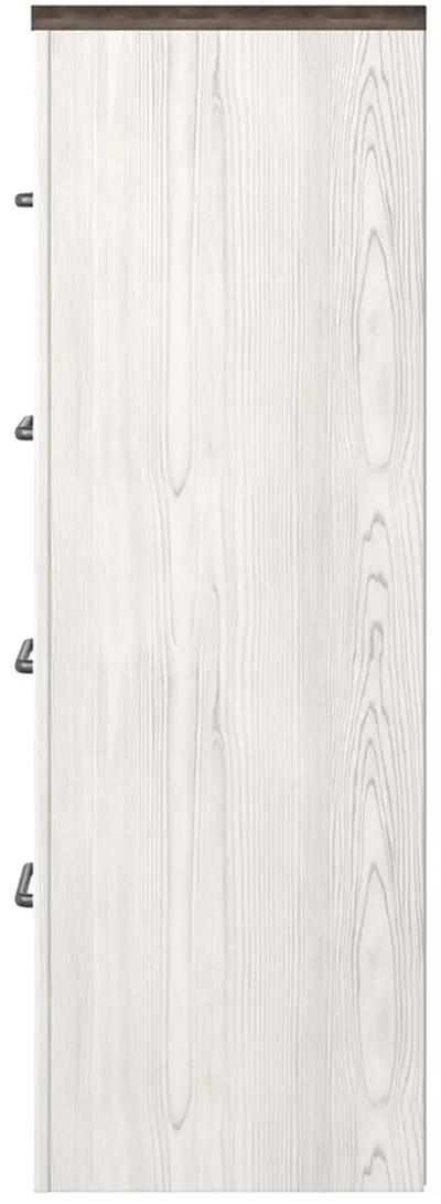 Gerridan - White / Gray - Four Drawer Chest