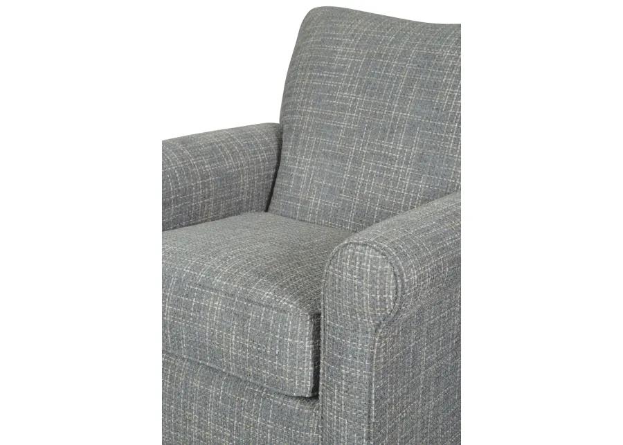 Renley - Ash - Swivel Glider Accent Chair