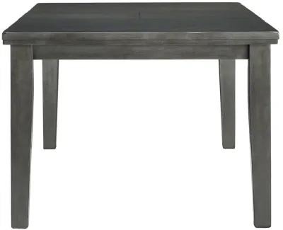 Hallanden - Gray - Rectangular Dining Room Butterfly Extension Table