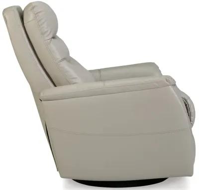 Riptyme - Dove Gray - Swivel Glider Recliner