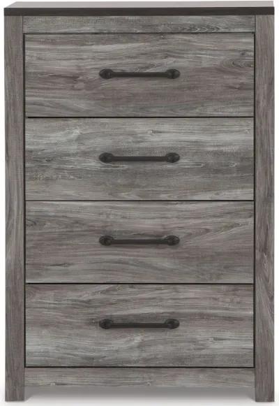 Bronyan - Dark Gray - Four Drawer Chest