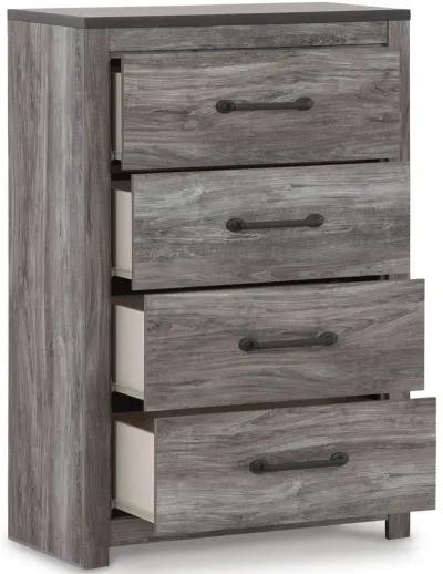 Bronyan - Dark Gray - Four Drawer Chest