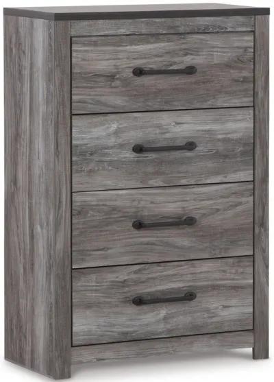 Bronyan - Dark Gray - Four Drawer Chest