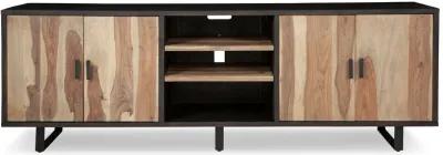 Bellwick - Natural / Brown - Accent Cabinet