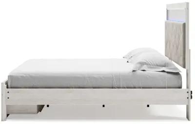 Altyra - White - King Upholstered Storage Bed