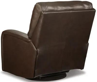 Emberla - Coffee - Swivel Glider Recliner