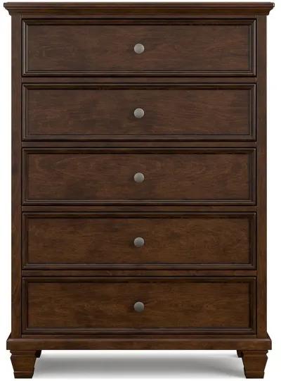 Danabrin - Brown - Five Drawer Chest