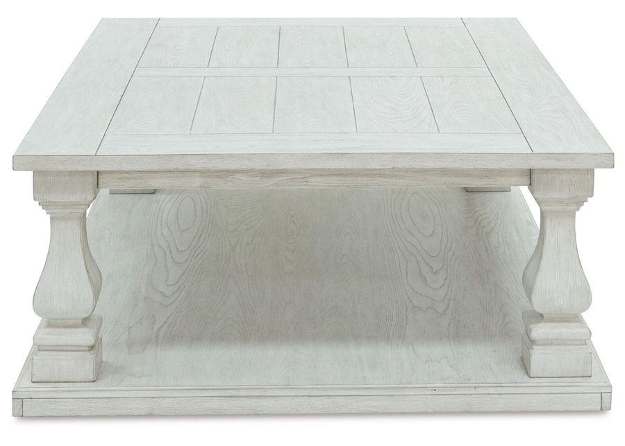 Arlendyne - Antique White - Rectangular Cocktail Table