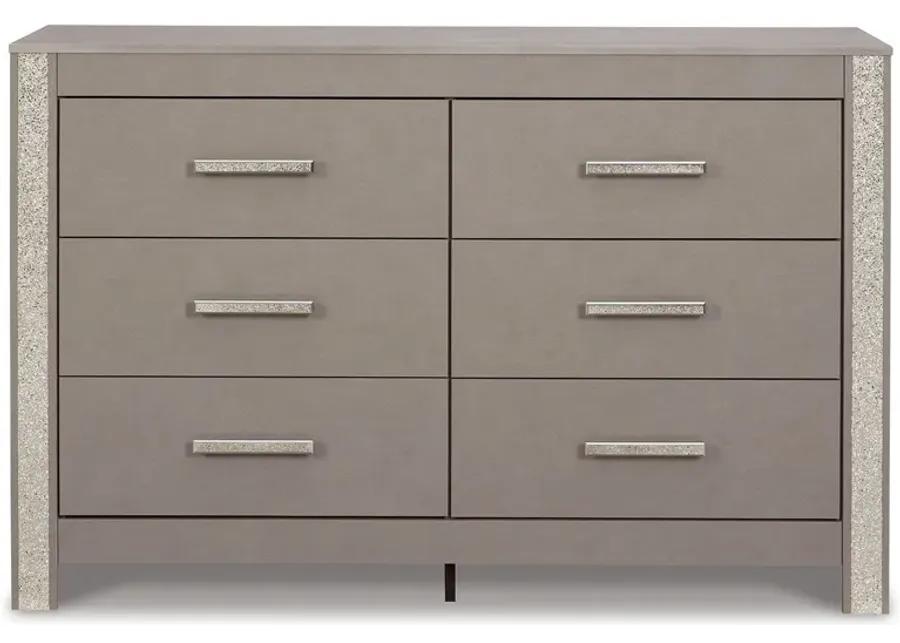 Surancha - Gray - Six Drawer Dresser