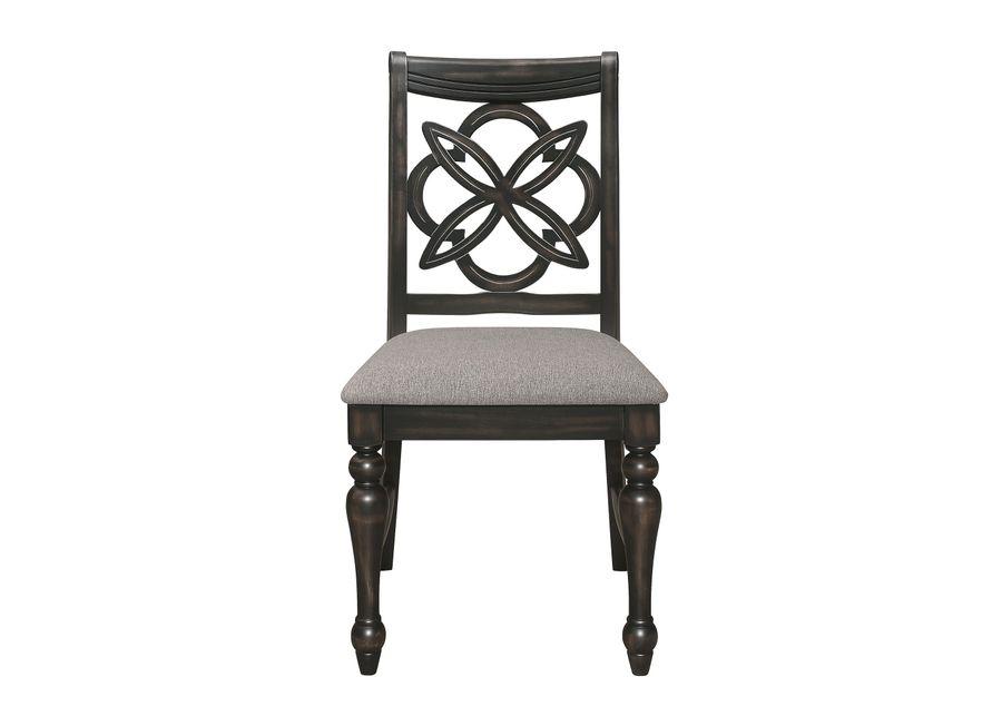 Hilara - Side Chair (Set of 2) - Dark Brown