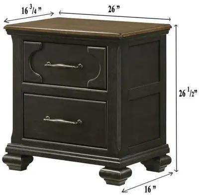 Hamilton - Nightstand - Black