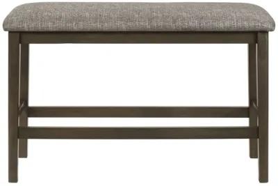 Ember - Counter Height Bench - Dark Gray