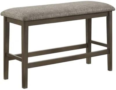 Ember - Counter Height Bench - Dark Gray