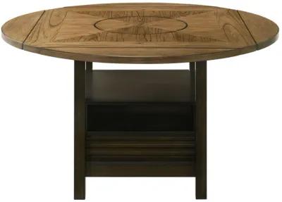 Oakly - Counter Height Table - Dark Brown