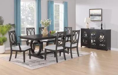 Buchanan - Dining Table (1 X 18 Leaf) - Dark Brown