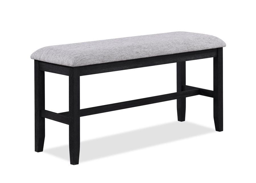 Buford - Counter Height Bench - Light Gray