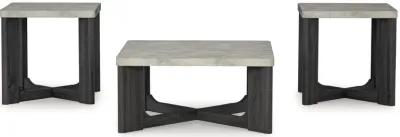 Sharstorm - Two-tone Gray - Occasional Table Set (Set of 3)