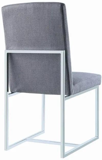 Mackinnon - Upholstered Dining Side Chair (Set of 2) - Gray