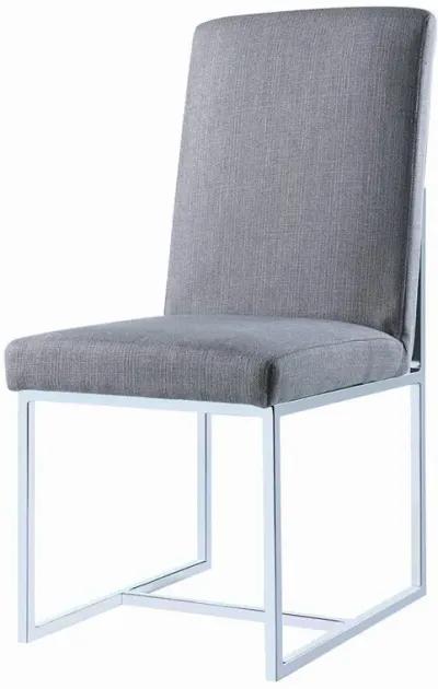 Mackinnon - Upholstered Dining Side Chair (Set of 2) - Gray