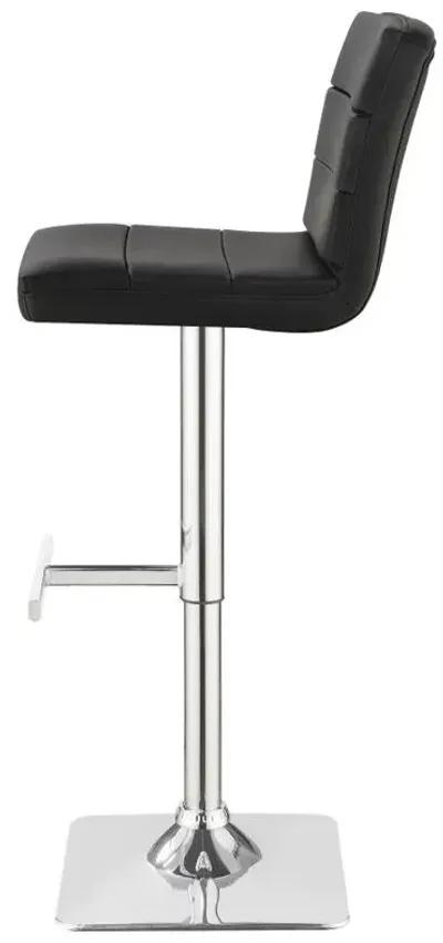 Bianca - Square Upholstered Adjustable Bar Stools (Set of 2)