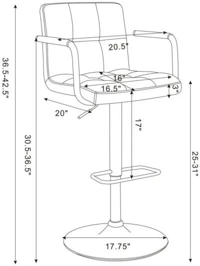 Palomar - Adjustable Height Bar Stool