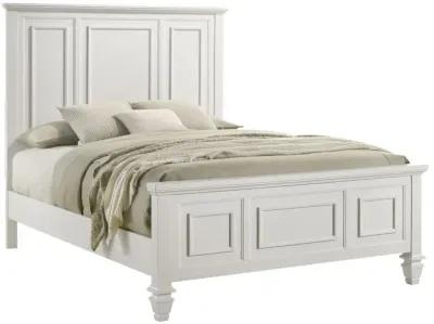 Sandy Beach - Panel Bed with High Headboard