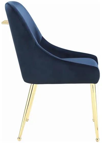 Mayette - Side Chairs (Set of 2) - Dark Ink Blue