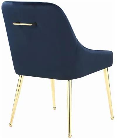 Mayette - Side Chairs (Set of 2) - Dark Ink Blue