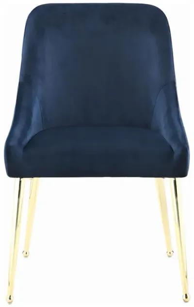 Mayette - Side Chairs (Set of 2) - Dark Ink Blue