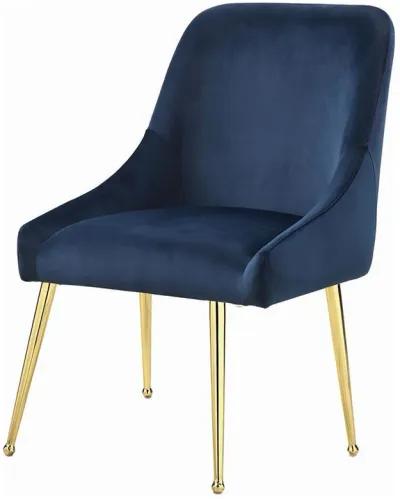 Mayette - Side Chairs (Set of 2) - Dark Ink Blue