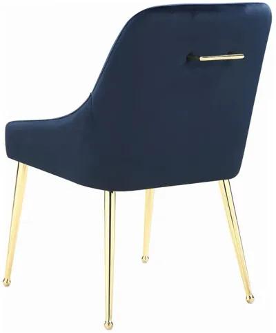 Mayette - Side Chairs (Set of 2) - Dark Ink Blue